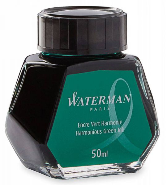Чернила WATERMAN Ink Bottle Green 51065 (S0110770) для перьевых ручек