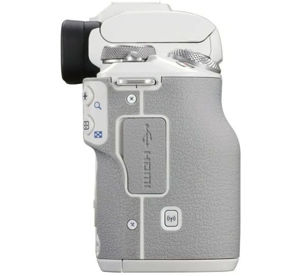 Фотоаппарат Canon EOS M50 Mark II kit беззеркальный белый